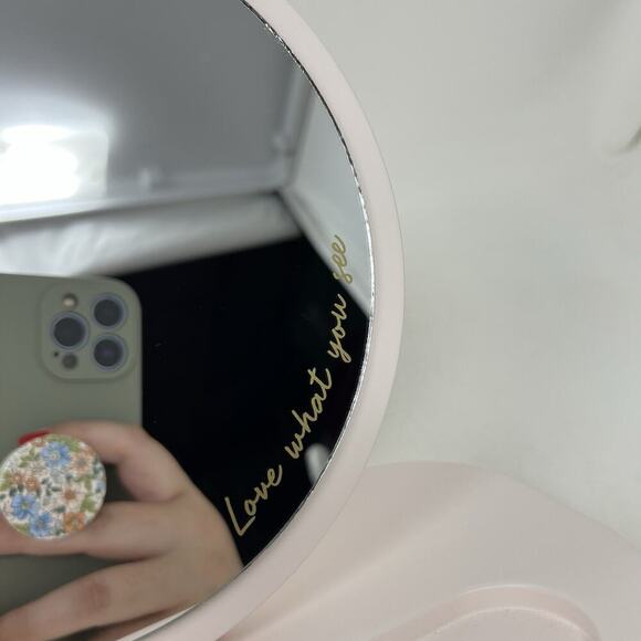 Vanity Mirror Rare Beauty Selena Gomez Color Pink With Original Box - Picture 4 of 9